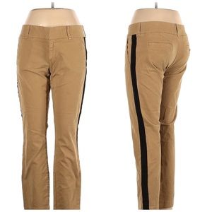 J. Crew Tuxedo/side lined Chino